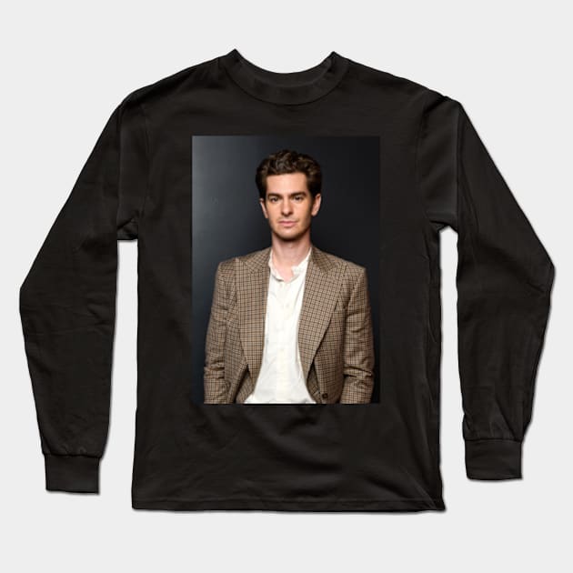 Andrew Garfield Image Long Sleeve T-Shirt by Athira-A